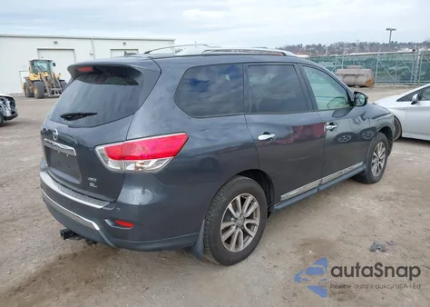 2014 Nissan Pathfinder Sl from USA, damaged, VIN 5N1AR2MM8EC706508